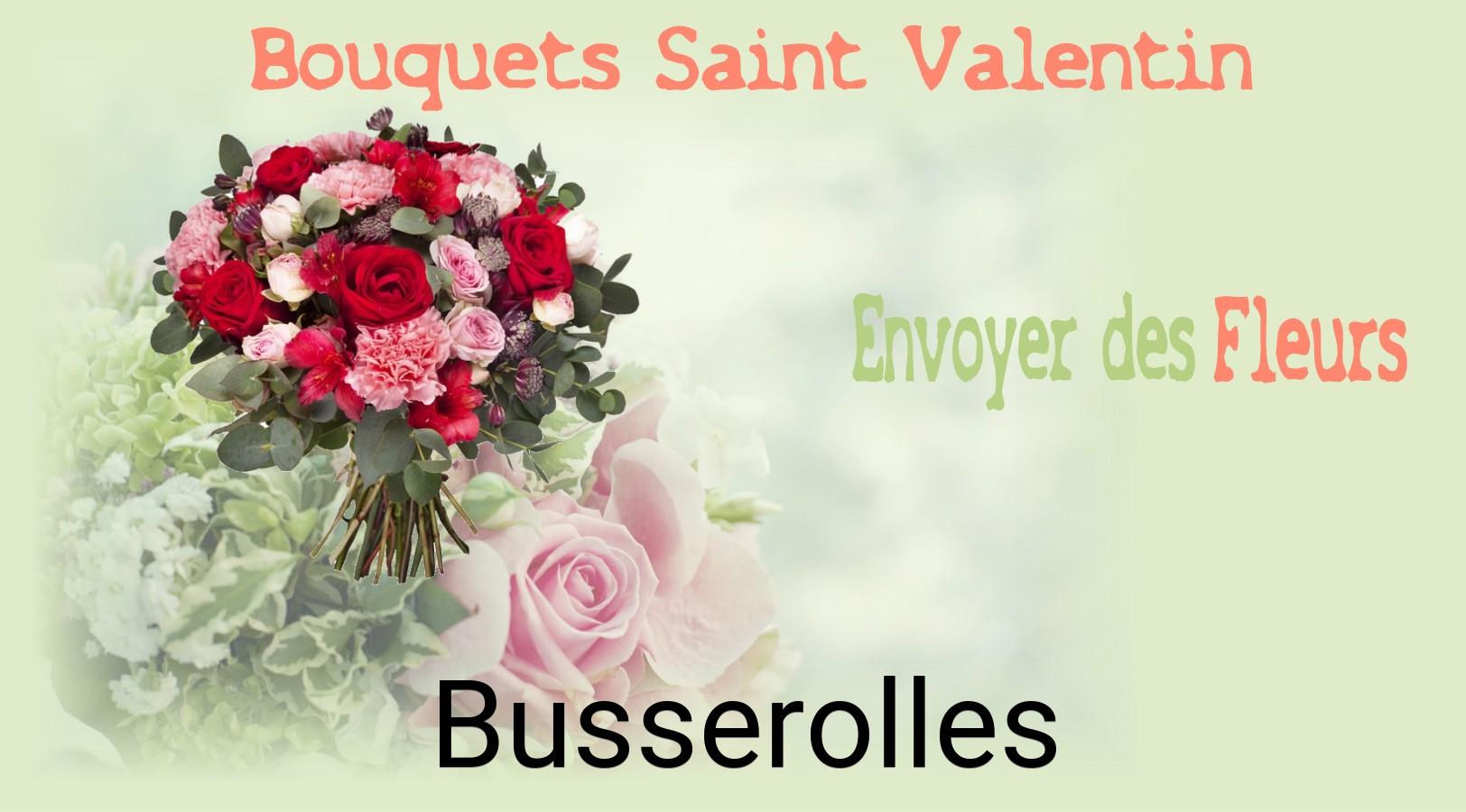 Roses de Saint-Valentin livrées à Busserolles